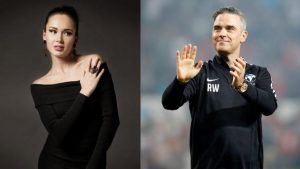 Robbie Williams and Aida Garifullina